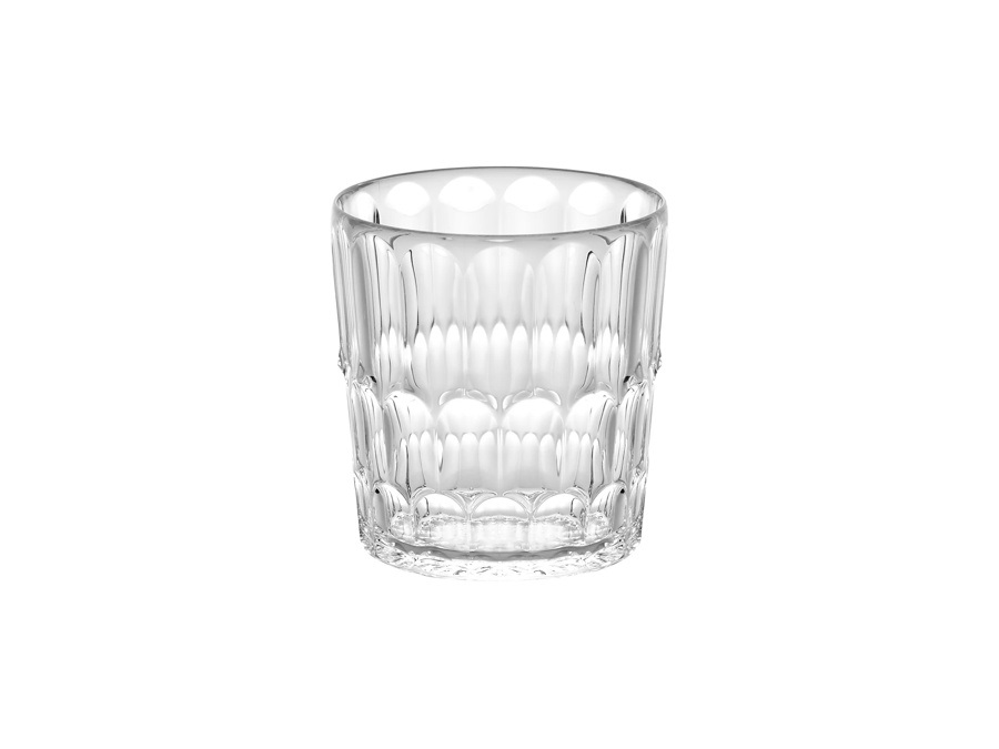 FRATELLI GUZZINI S.P.A. Vanity, bicchiere basso decoro N°2 360 cc - Trasparente