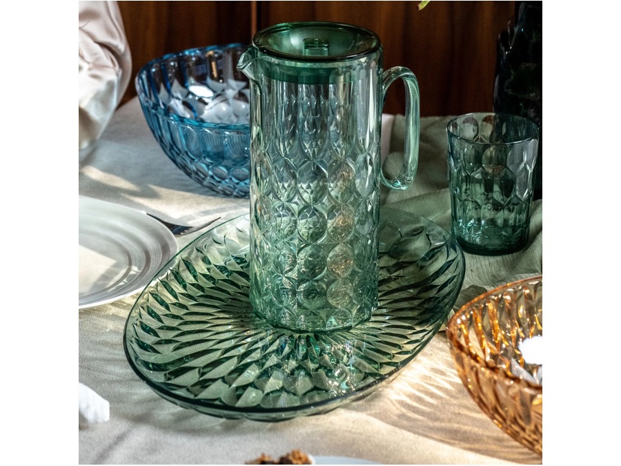 FRATELLI GUZZINI S.P.A. Vanity, caraffa con coperchio 1,75 l - Verde Matcha