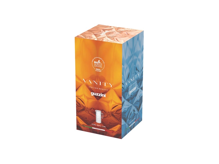 FRATELLI GUZZINI S.P.A. Vanity, caraffa con coperchio 175 ml - Giallo Zafferano