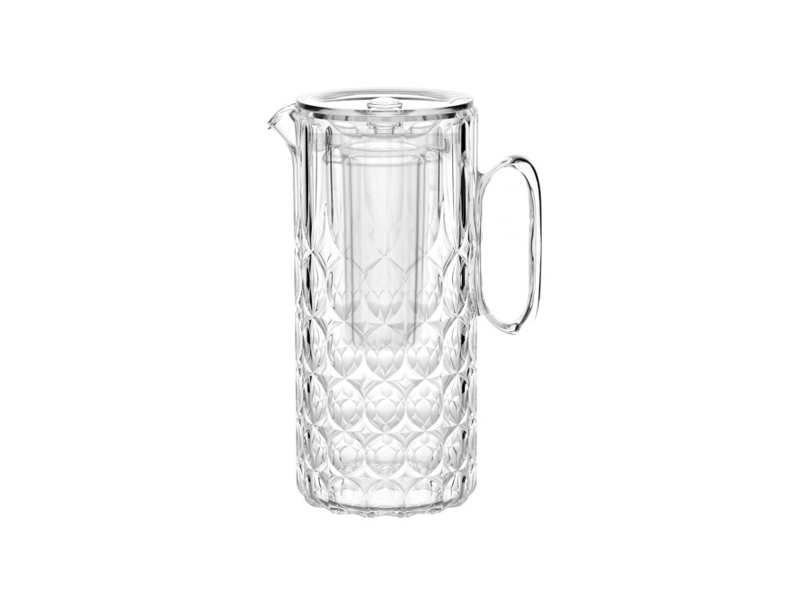 FRATELLI GUZZINI S.P.A. Vanity, caraffa con coperchio e bulbo infusore 175 ml - Trasparente