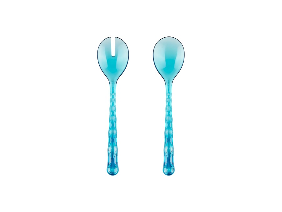 FRATELLI GUZZINI S.P.A. Vanity, posate insalata - azzurro mare