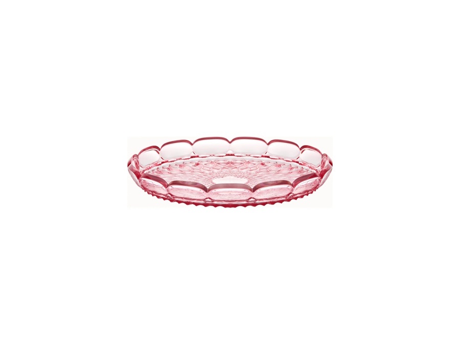 FRATELLI GUZZINI S.P.A. Vanity, vassoio tondo piccolo - Rosa Flamingo