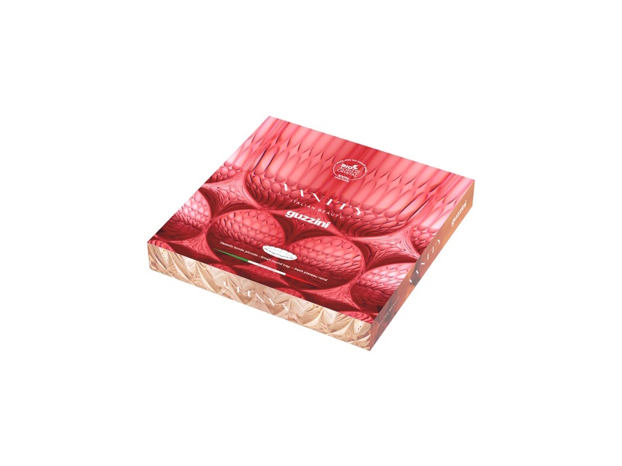 FRATELLI GUZZINI S.P.A. Vanity, vassoio tondo piccolo - Rosa Flamingo