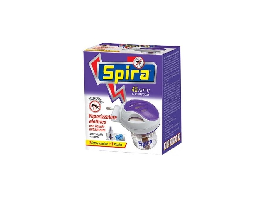 SPIRA Vaporizzatore elettrico con liquido antizanzara