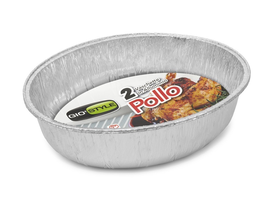 GIO STYLE Vaschetta pollo, 2 pz