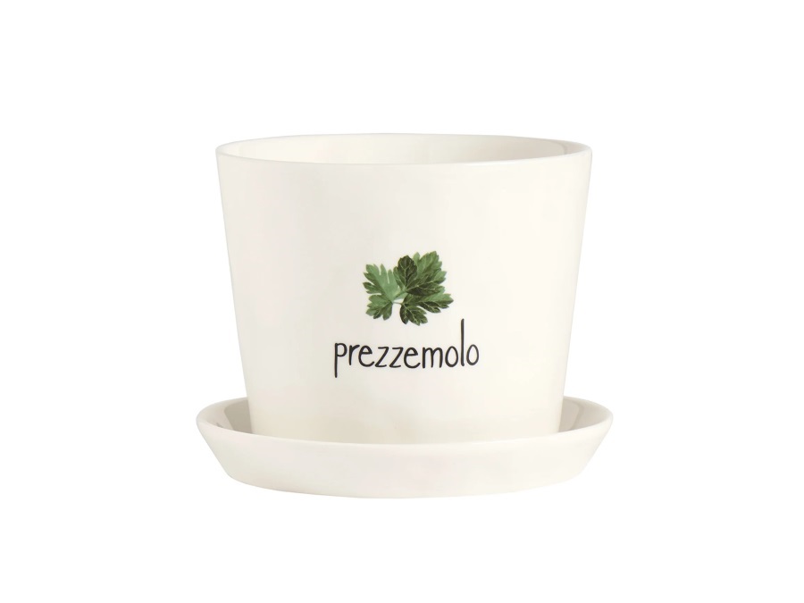 SIMPLE DAY LIVING & LIFESTYLE Vaso Prezzemolo con sottovaso