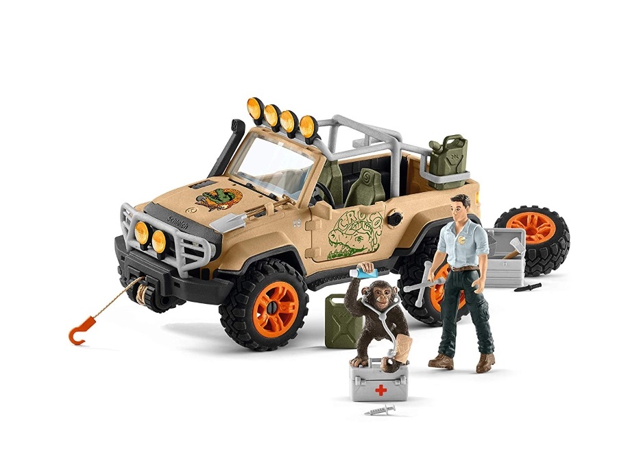 SCHLEICH vehicle with winch 4x4