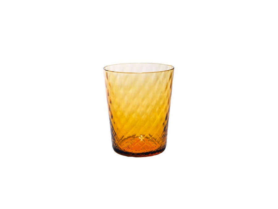 ZAFFERANO S.R.L. Veneziano, bicchiere tumbler ambra 33 cl