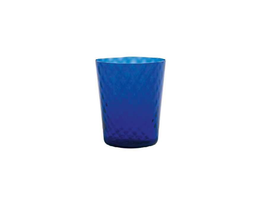 ZAFFERANO S.R.L. Veneziano, bicchiere tumbler blu 33 cl