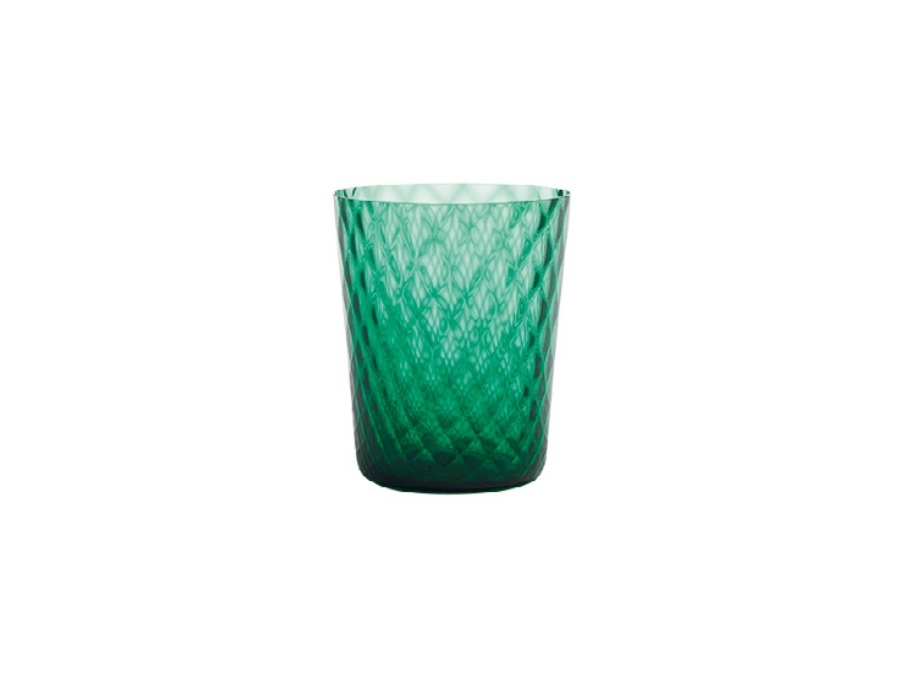 ZAFFERANO S.R.L. Veneziano, bicchiere tumbler verde 33 cl