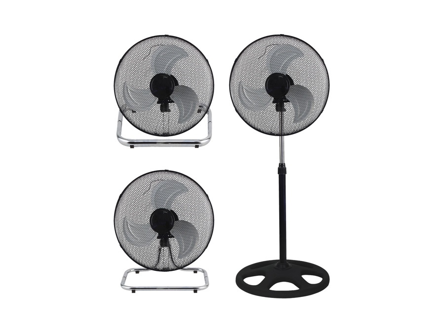 VINCO Ventilatore a piantana 3in1, 45 cm, 90W, 70750