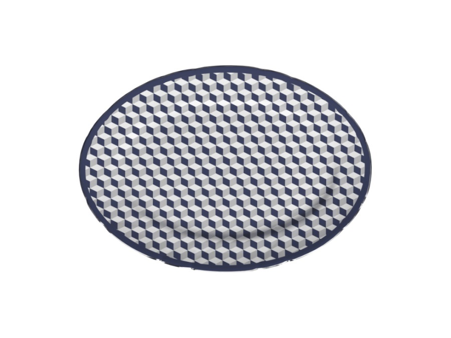 BACI MILANO versailles - piatto a servire ovale, 36x26 cm