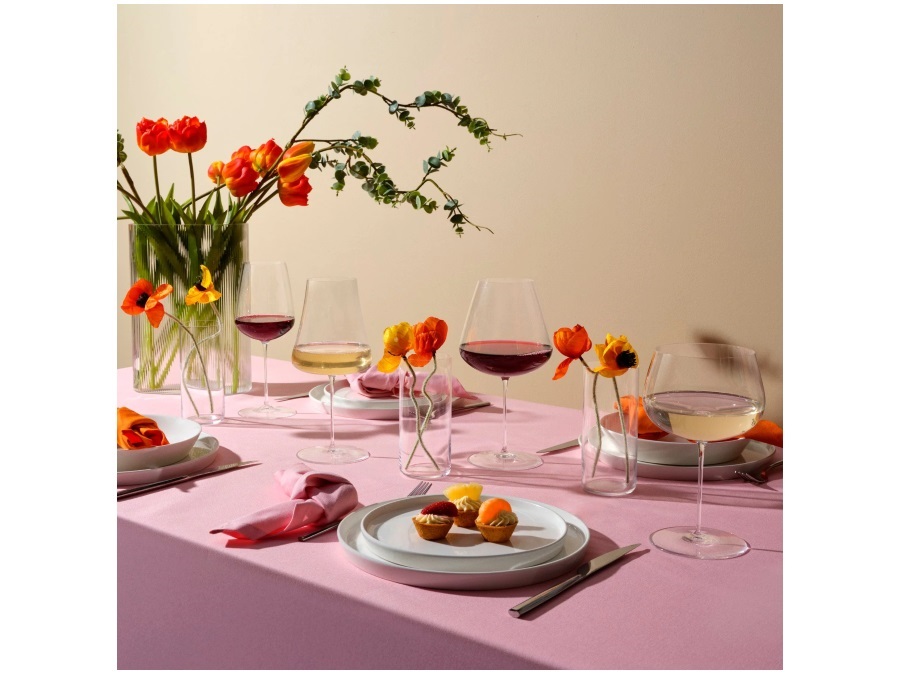 NUDE GLASS Volcano, set 2 calici vino rosso 1000 cc
