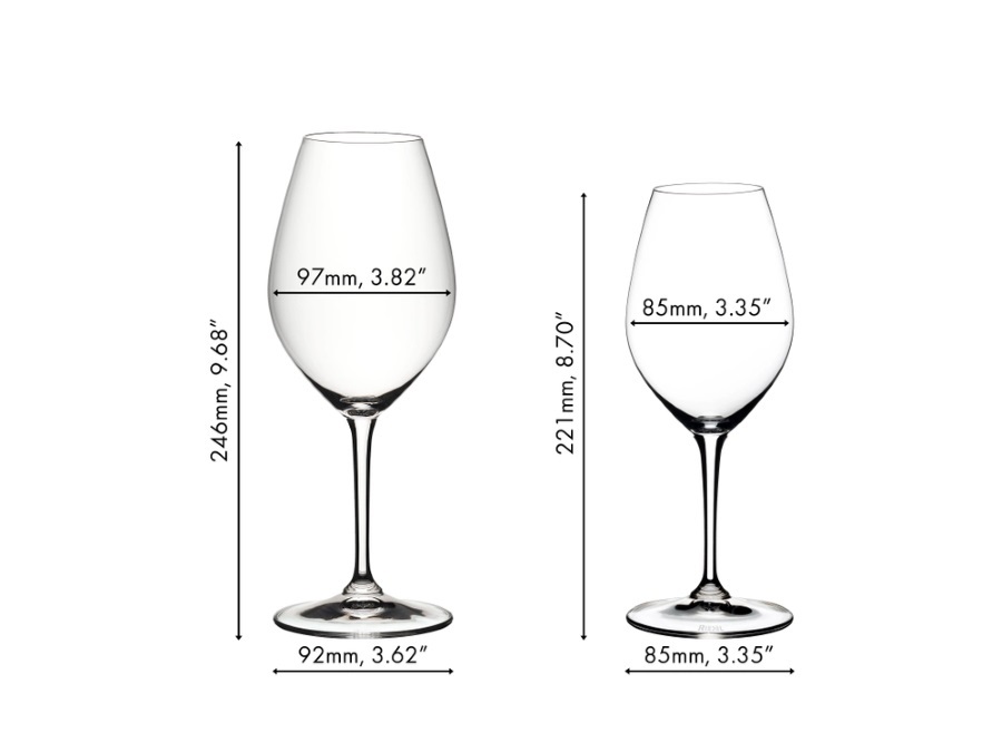 RIEDEL Wine friendly, confezione 8 pezzi