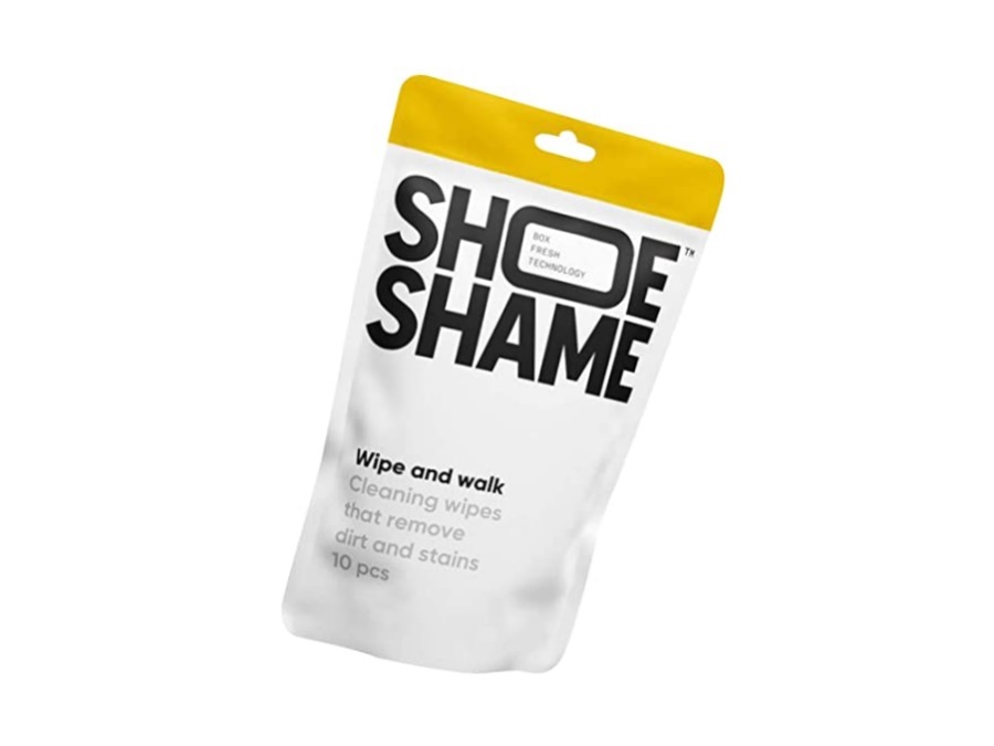 SHOE SHAME Wipe and walk, 10 salviette detergenti