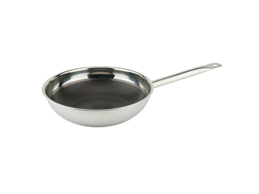 ILSA Wok professionale AX Active Inox Ø 28 cm