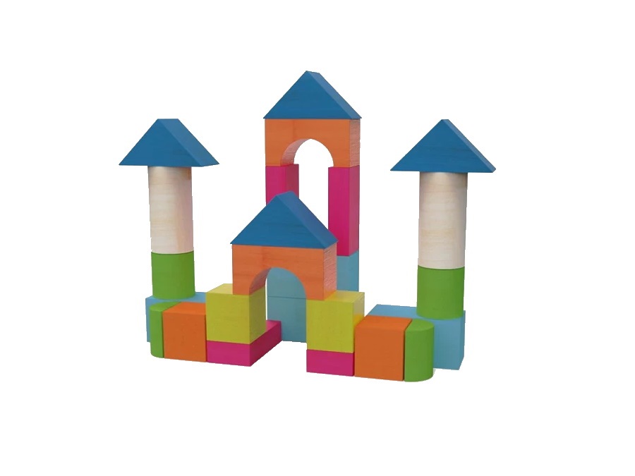 POPME Wooden toy, building blocks