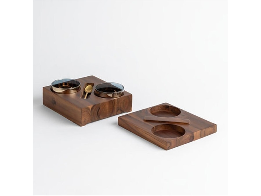 KNINDUSTRIE Yellow Box 1 e 2, Set scatole contenitore