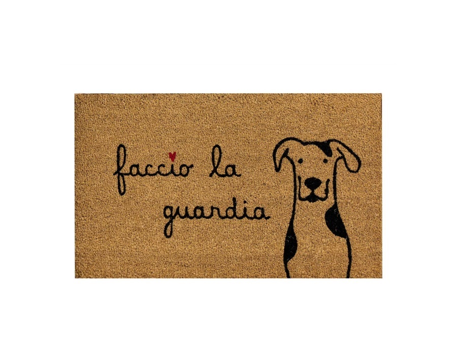 SIMPLE DAY LIVING & LIFESTYLE Zerbino Faccio la guardia, 45x75 cm