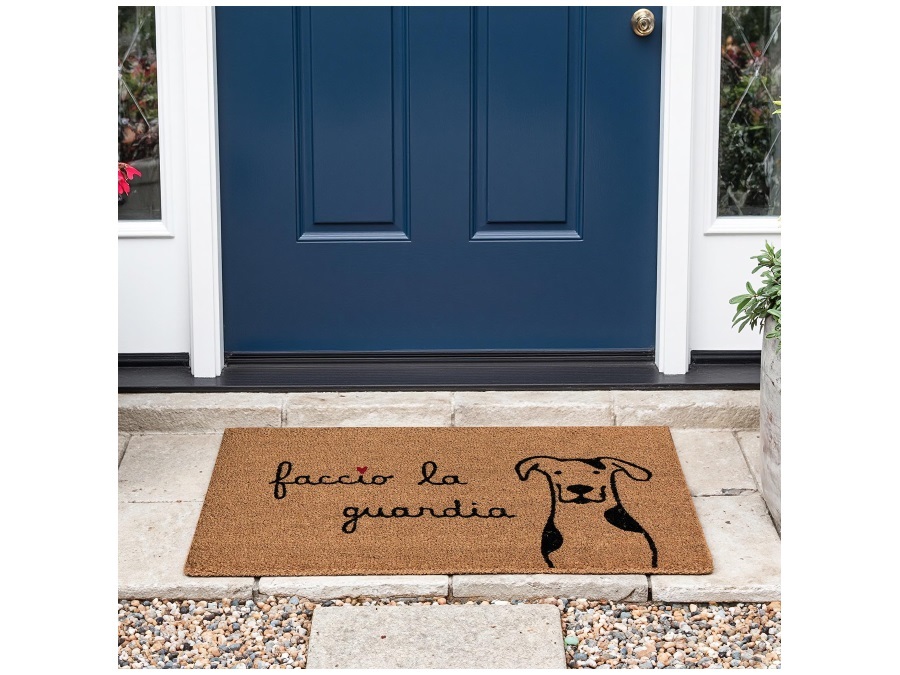 SIMPLE DAY LIVING & LIFESTYLE Zerbino Faccio la guardia, 45x75 cm