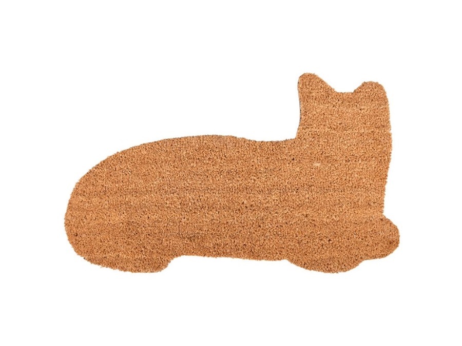 ESSCHERT DESIGN Zerbino in cocco a forma di gatto