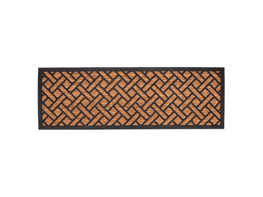 ESSCHERT DESIGN Zerbino in gomma/cocco intreccio XL