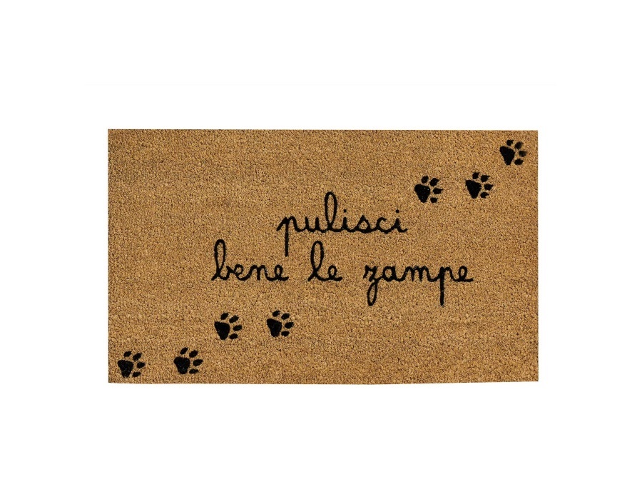 SIMPLE DAY LIVING & LIFESTYLE Zerbino Pulisci bene le zampe, 45x75 cm
