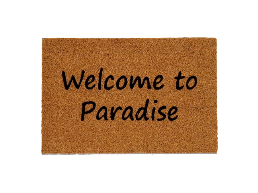 ANDREA HOUSE Zerbino Welcome to paradise in fibra di cocco
