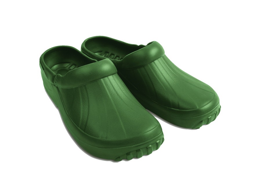 IPIERRE Zoccolo estivo clog, in eva, verde